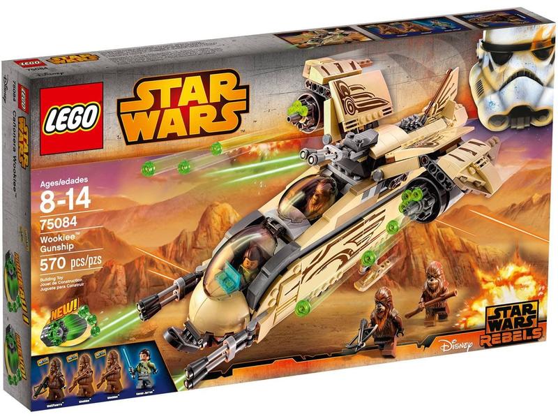 Lego star wars wookiee gunship 75084 - Brinquedos de Montar e